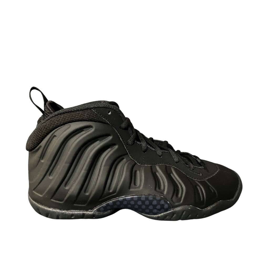Nike Little Posite One Anthracite Black Foamposite Youth 6.5 (GS) New FN7143-001